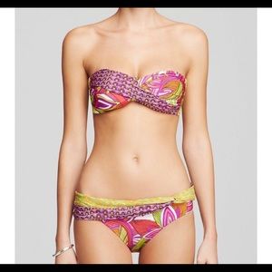 Trina Turk Amazonia Twist Bikini Berry size 14